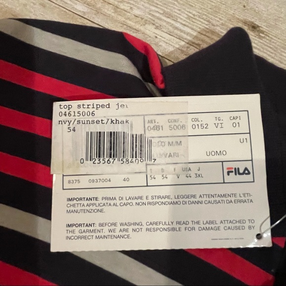 NWT!  Host Pick! Fila Polo Shirt with Pocket - Picture 6 of 9